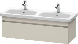 Duravit DuraStyle Waschtischunterbau wandhängend Taupe Matt 1230x448x398 mm - DS639809191 DS639809191