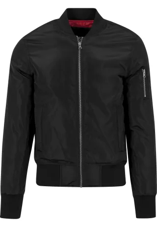 URBAN CLASSICS Allwetterjacke "Urban Classics Herren 2-Tone Bomber Jacket" 1 Stk. tlg. ohne Kapuze