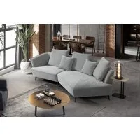 KAWOLA Ecksofa GARBO Modernes Sofa - Bequem & Modern - Stoffcouch, Design Ecksofa, Stoff, offen, verschiedene Farben