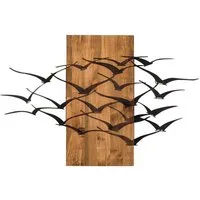 Wallity Wanddekoobjekt 100% METAL (Thickness: 1,2 mm), 86 x 58 cm Z1799