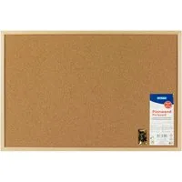 Stylex Schreibwaren Pinnwand STYLEX Pinnwand inkl. Reißzwecken und Heftzwecken aus Kork 40x60cm