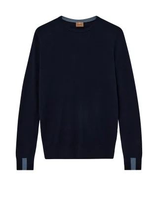 mos mosh gallery - MMGAdam Soft Knit navy - Gr. - M