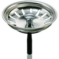 keenberk Siebventil Edelstahl Siebkörbchen 3,5" = ø 81 mm für manuelle Bedienung des Sieb
