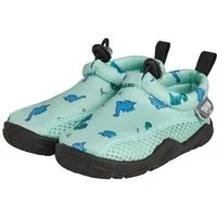 Sterntaler® Badeschuhe Dino Badeschuh (1-tlg) Badeschuhe mit Dino-Muster, Kordelstopper & rutschfester Sohle