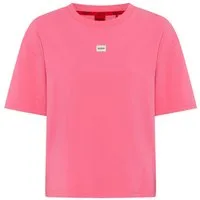 HUGO T-Shirt Signature normale Passofrm, Rundhals