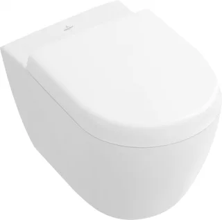 Villeroy & Boch Subway 2.0 WC-Sitz compact, mit Quick Release und Softclosing, 9M69S101 9M69S101