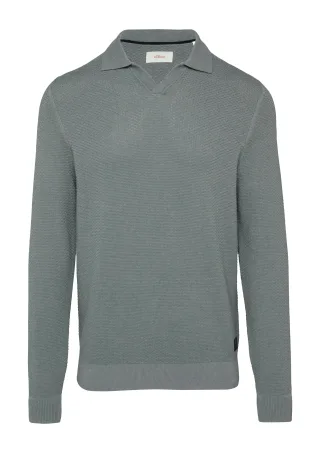 s.Oliver - Strickpullover grau - Gr. - L