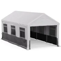 blumfeldt Pavillon PartyHaven 3x6, (Set), Garten PartyZelt Outdoor wetterfestes Stahl