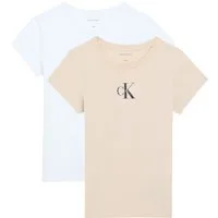 Calvin Klein Jeans T-Shirt 2-PACK TEE (Set, 2-tlg) Regular fit mit Markenlogo