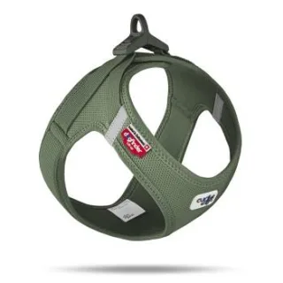 Curli Vest Harness curli Clasp Air-Mesh moosgrün XS