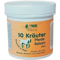 vom Pullach Hof Körpercreme 10 KRÄUTER PFERDEBALSAM 250ml für Gelenke und Muskeln Pferdesalbe 57, Körpercreme Sportgel Balsam Sport Creme Gel