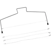 Sallys Tortensäge - 40cm Schnittbreite, inkl. 4 Schneidedrähten, aus hochwertigem Edelstahl