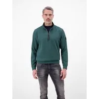 LERROS Sweatshirt Troyer in Sweatqualität
