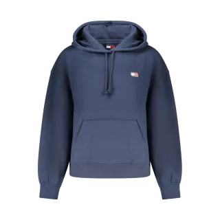 Tommy Hilfiger Blaues Baumwoll-Frauen-Sweatshirt