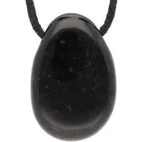 Lebensquelle Plus Kettenanhänger Onyx Tropfenanhänger