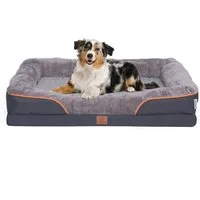 Warenhammer Tierbett Orthopädisches Premium Hundebett, flauschig weich, Abnehmbar,Waschbar, weicher Flanell, Selbstwärmend