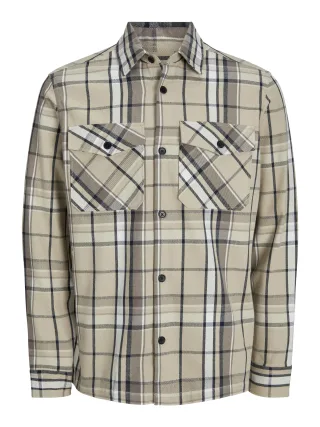 JACK&JONES - JPRCCROY SPRING CHECK OVERSHIRT L/S SN - Gr. - L