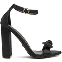 DeeZee Deezee Damensandalen Schwarz F18007-6 Sandale