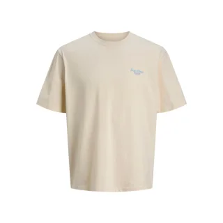 Jack & Jones Conte Wide Fit Tee Beige