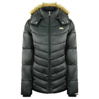 Ellesse Womens Black Kapuzenmantel