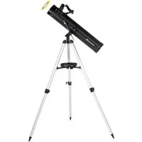 BRESSER Teleskop BRESSER Venus 76/700 AZ Spiegelteleskop mit Smartphone-Adapter & Sonn…