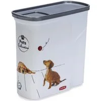 Curver Futterbehälter Hundefutter Container weiß