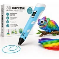 LOFTY 3D-Drucker-Stift 3D Stift Kinder, 3D Stift Set, Mit 15 Farben, 75m Filament, Mit Handbuch, SCRIB3D, Hochwertig, Kindergeschenk