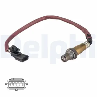 Delphi Lambdasonde vor Katalysator Nissan Juke Pulsar Qashqai