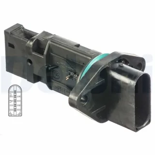Delphi Luftmassenmesser Mercedes E-Klasse W210