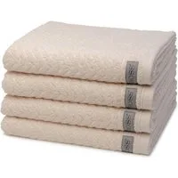 ROSS Handtuch Set Smart, Frottee (Spar-Set, 4-St), 4 X Handtuch im Set - Baumwolle - Saugstark