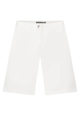 Betty Barclay - Bermuda Shorts im Casual Fit weiß - Gr. - 46