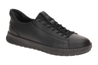 Geox U56MAA FLEXTRIDE PLUS Herrensport Slipper schwarz - blackFASTin System