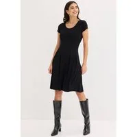 bonprix Jerseykleid (1-tlg) für sommerliche Tage, aus Viskose-Mix, ausgestellte Passform