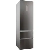 Haier Kühl-/Gefrierkombination Combi 3D 60 HTW5620CNMP, 205 cm hoch, 59,5 cm breit, Humidity Zone: Obst, Gemüse und Salat 2x länger frisch halten