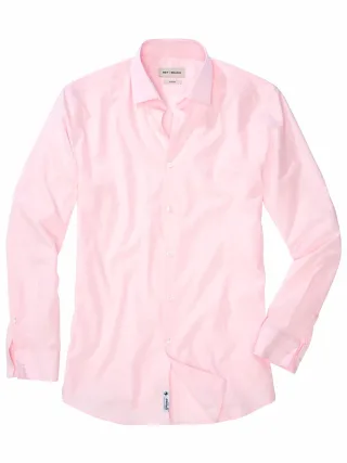Mey & Edlich Herren Renommee-Hemd Rosa 100 % Baumwolle