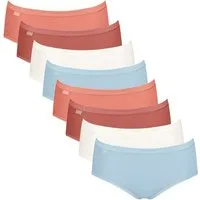 sloggi Midislip Basic Midi (8-St) Frauen Panty Mid