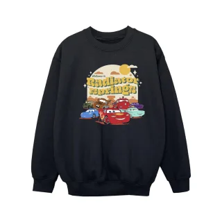 Disney - "Cars Radiator Springs Group" Sweatshirt für Mädchen (Schwarz)