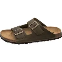 Fischer-Markenschuh Adrian Pantolette aus Nappaleder, Lederfutter, ergonomisch geformtes Fußbett
