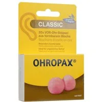 OHROPAX Gehörschutzstöpsel OHROPAX Classic Wachs Vor-Ohr Stöpsel