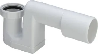 Viega Geruchverschluss 6889 in G1 1/2 x DN40/50 Kunststoff weiss 102326