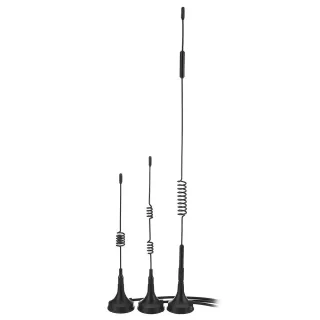 5dBi/7dBi/12dBi/ SMA 433MHz WIFI Signal Booster Wireless Antenna WLAN 5X Range Extender Magnetic Mount Signal Antenna fo