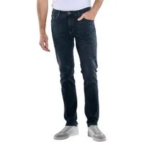 Engbers Straight-Jeans Herren Super-Stretch-Jeans "My Favorite", Saphirblau