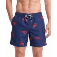 MaaMgic Shorts Herren mit Mesh-Futter kurze Hose schnelltrocknend Badehose lang (1-tlg)