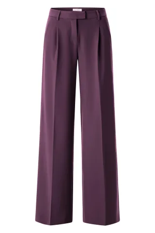 Rich & Royal - Pleated Wide leg mulberry - Gr. - 40