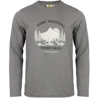 ROADSIGN australia Langarmshirt Snowy Mountain (1, 1-tlg., 1) Baumwollshirt mit Print