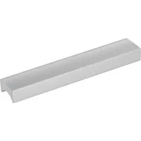 SO-TECH® Möbelgriff Griffleiste GÖTEBORG Aluminium Bohrlochabstände 32 - 320 mm, BA 32 mm Aluminium EV1 eloxiert inkl. Schrauben