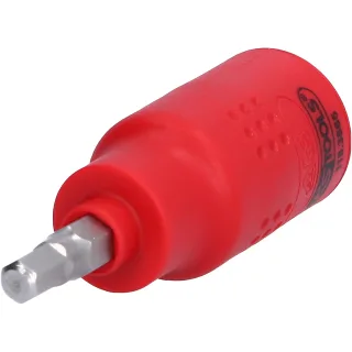 KS Tools 3/8" Isolierte Bit-Stecknuss Innensechskant, 60mm - 118.3865