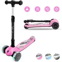 BremToy Scooter Faltbarer Kinderoller Kinderscooter Dreiradscooter ab 3 Jahre