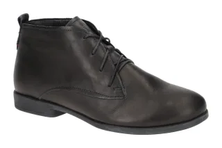 Think 82 Damenschuhe AGRAT - Elegante Schn?r-Halbschuhe Schwarz