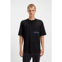 HUGO T-Shirt Nogoste Rundhalsausschnitt, regular fit, Brusttasche